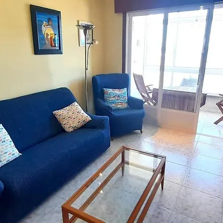 Primera Linea De Playa & Vistas Al Mar & Parking Apartament